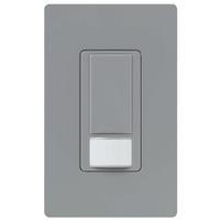 Lutron 120/277 volt Gray In-Wall Switch Vacancy Sensor