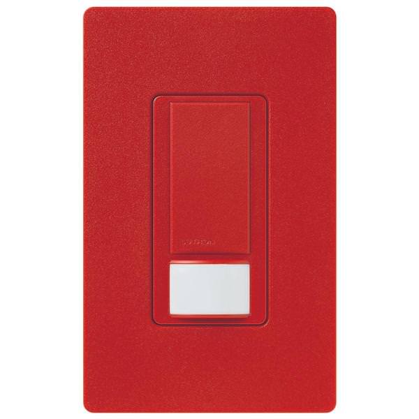 120/277 volt Hot Red In-Wall Switch Vacancy Sensor