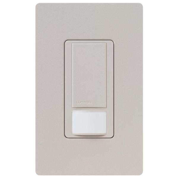 120/277 volt Taupe In-Wall Switch Vacancy Sensor