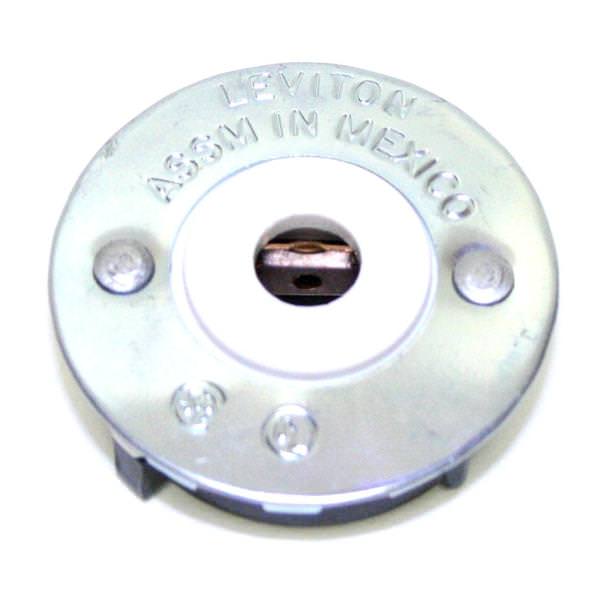 Slimline Single Pin Button Snap-In Fluorescent Lampholder