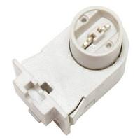 Fluorescent T8/T10/T12 HO/VHO Lampholder, Compressible End – Vertical Contacts