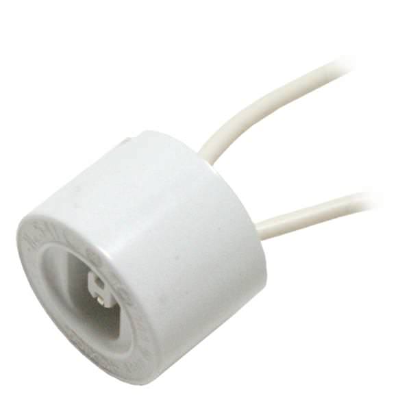 660 watt 600 volt White Stationary End R17d HO/VHO Fluorescent Lampholder