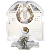 #726 Bi-Pin Fluorescent Lamp Holder Socket with Bracket & Screw Non-Shunted