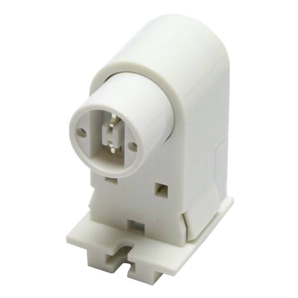 Very High Output Vertical Slide On Plunger Fluorescent Lampholder End