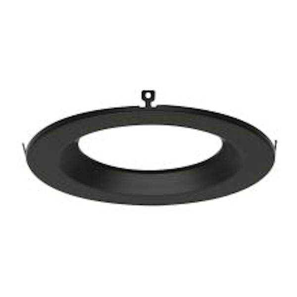 4" Black Trim For LED Downlight