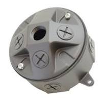 View Grey 4 1/2" Conduit Holes Maxlite Junction Box