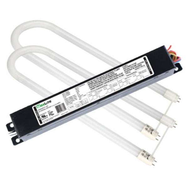 11.5 watt 120/277 volt 2' T8 Bi-Pin Base 5000K Daylight U-Bend LED (2 Pack)