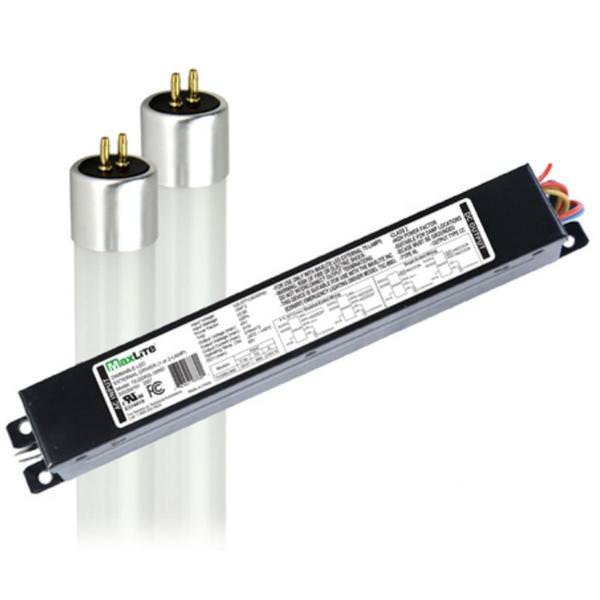 13 watt 24" 120/277 volt T5 Miniature Bi-Pin Base 4000K Cool White Non-Dimmable LED (2 Pack)