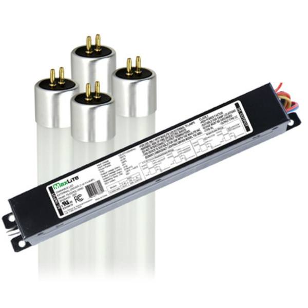 25 watt 48" 120/277 volt T5 Miniature Bi-Pin Base 4000K Cool White Non-Dimmable LED (4 Pack)