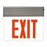 Maxlite 120/277 volt 1 Sided Clear Red Exit Light LED
