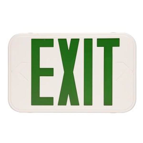 1.5 watt 120/277 volt Green Exit Light LED