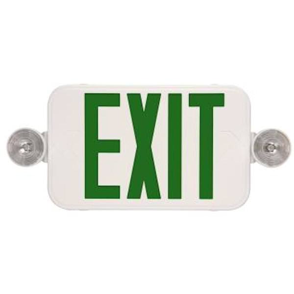 1.8 watt 120/277 volt Green Exit Light LED