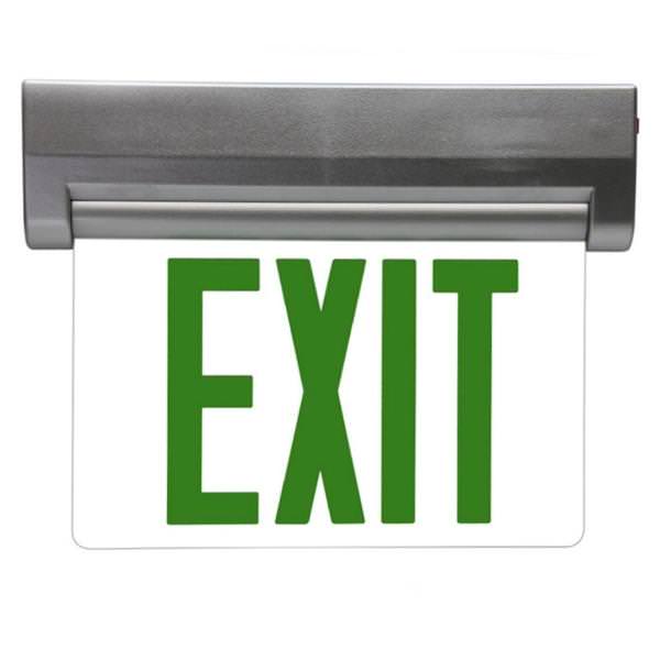 4.2 watt 120/277 volt Green Exit Light LED