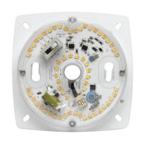 17 watt 120 volt 4" 2700K Dimmable High CRI Round LED Light Engine