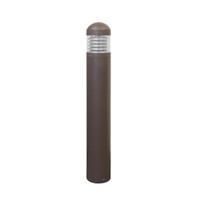Maxlite 22 watt 120/277 volt CCT Selectable Bronze  Round Bollard Dimmable LED Light Fixture