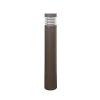 Maxlite 22 watt 120/277 volt CCT Selectable Bronze Round Bollard Dimmable LED Light Fixture
