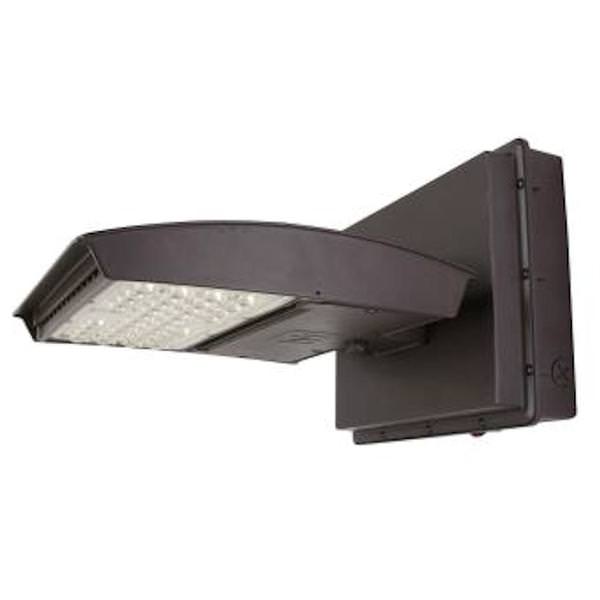 100 watt 120/277 volt CCT Selectable Dimmable LED Bronze Fixture