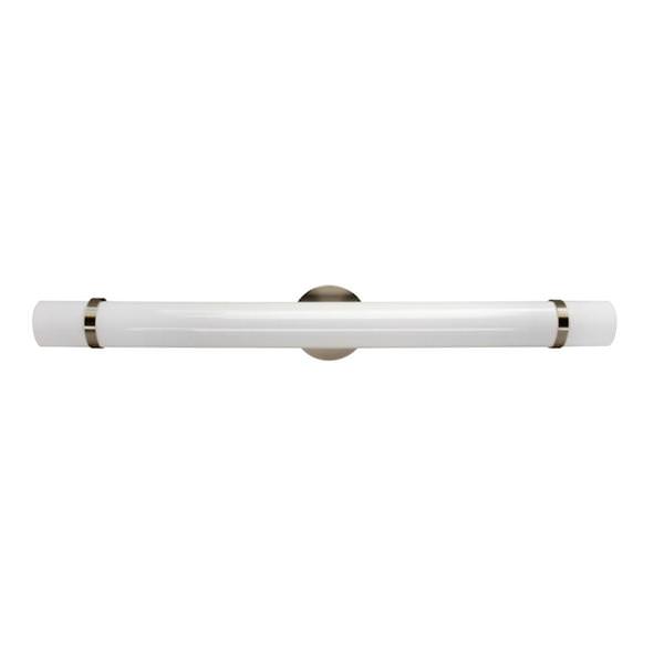 34 watt 120 volt CCT Selectable Brushed Nickel Dimmable LED Vanity Bar Light Fixture 