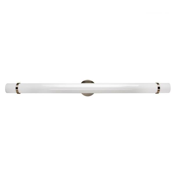 46 watt 120 volt CCT Selectable Brushed Nickel Dimmable LED Vanity Bar Light Fixture 
