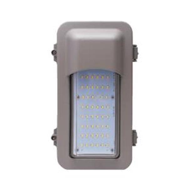 26 watt 120/277 volt 5000K Daylight Gray Dimmable LED Wall Pack