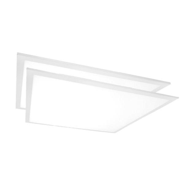 2' x 2' 18 watt 120/277 volt CCT Selectable Dimmable LED Flat Panel (2 Pack)