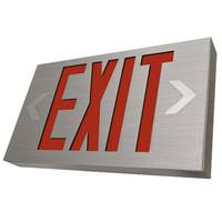 Maxlite 100/300 volt Aluminum Panel Red Letters Light LED