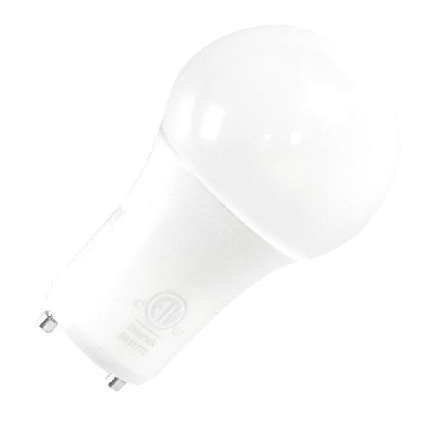 9 watt 120 volt A19 Twist and Lock Base 3000K Natural White Dimmable LED