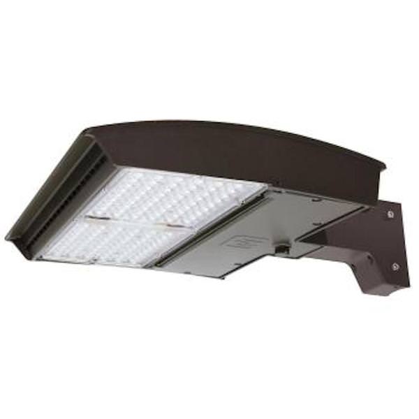 150 watt 120/277 volt CCT Selectable Straight Arm Dimmable LED Bronze Fixture