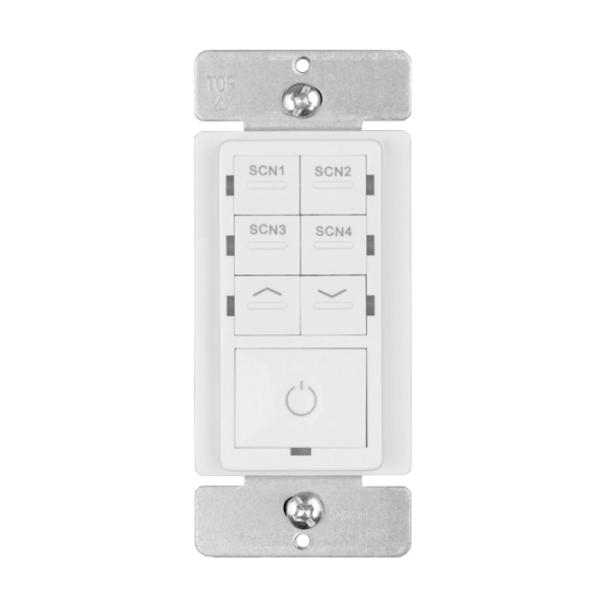 7 Button Bluetooth Wall Switch White
