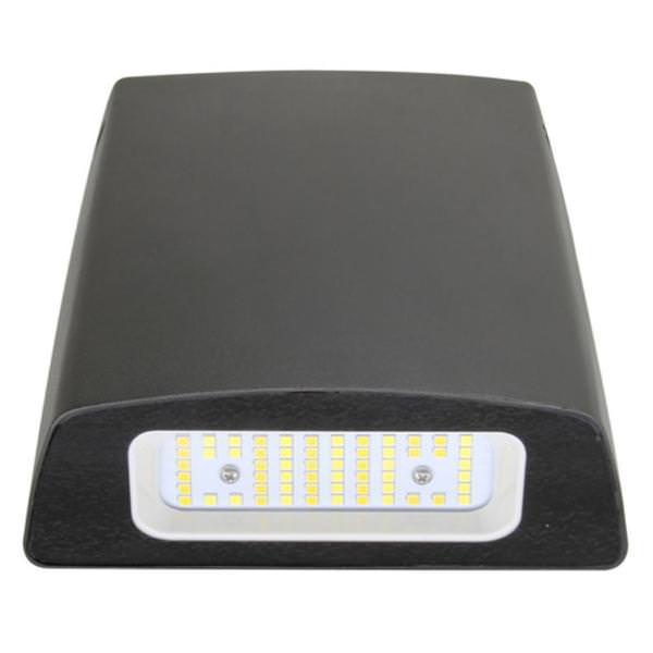 15 watt 120/277 volt CCT Selectable Battery Backup Bronze LED Wall Pack