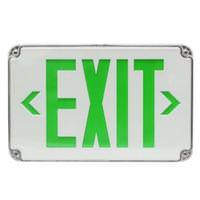 Maxlite 120/277 volt Green Exit Light LED