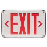 Maxlite 120/277 volt Red Remote Capable Exit Light LED