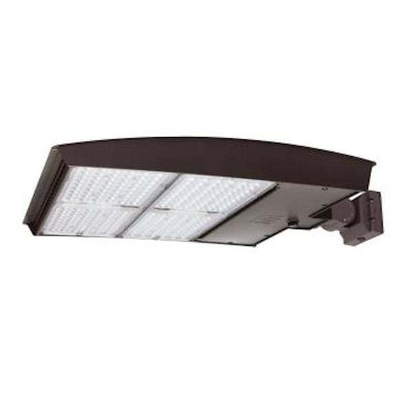 320 watt 120/277 volt CCT Selectable Type 3 Low Glare Dimmable LED Bronze Fixture