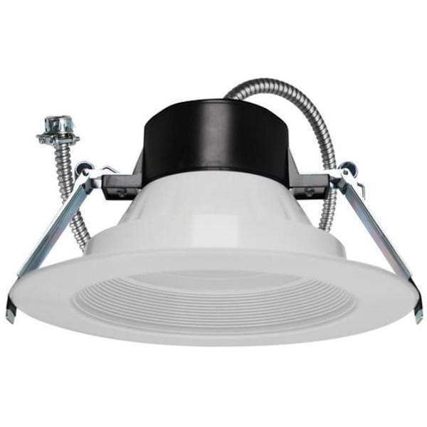 6" 18 watt 120/277 volt CCT Selectable Dimmable LED Retrofit Downlight