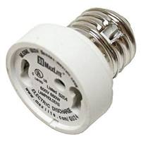 Maxlite Medium Screw (E26) to Bi-Pin (GU24) Adapter Converter Socket with Anti Reverse Turn Lock Knob
