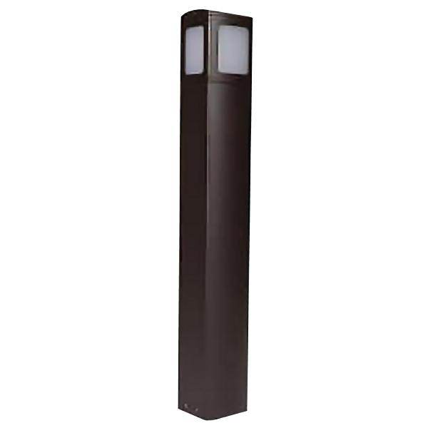 25 watt 120/277 volt 4000K Bronze Dimmable Bollard LED Light Fixture