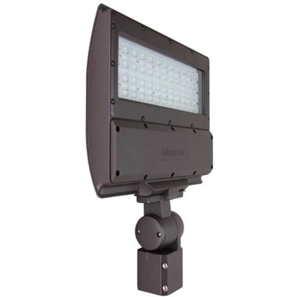 28 watt 120/277 volt 5000K Daylight Bronze Dimmable LED Flood Light