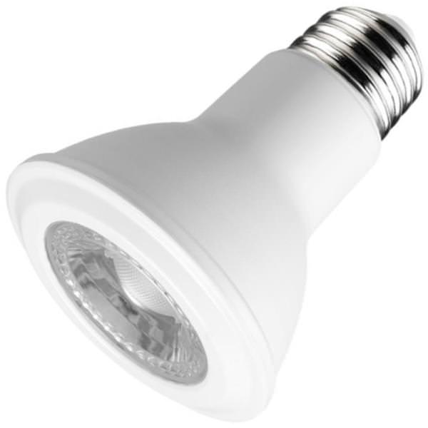 7 watt 120 volt PAR20 Medium Screw Base 5000K Daylight Non-Dimmable Flood LED