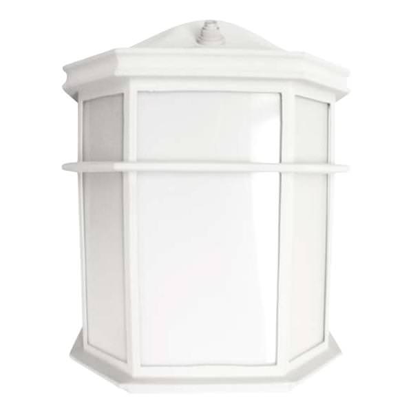 10 watt 120 volt 2700K White Dusk to Dawn Sensor Small Outdoor LED Lantern