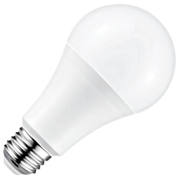 21 watt 120 volt A21 Medium Screw Base 4000K Cool White Dimmable LED