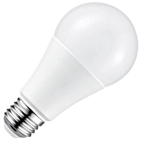 17 watt 120 volt A21 Medium Screw Base 4000K Cool White Dimmable LED