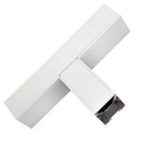View White T Connector Piece