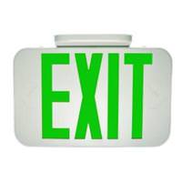 Maxlite 3.8 watt 120/277 volt Green Exit Light LED