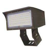 Maxlite 80 watt 120/277 volt 4000K Cool White Bronze Dimmable LED Flood Light