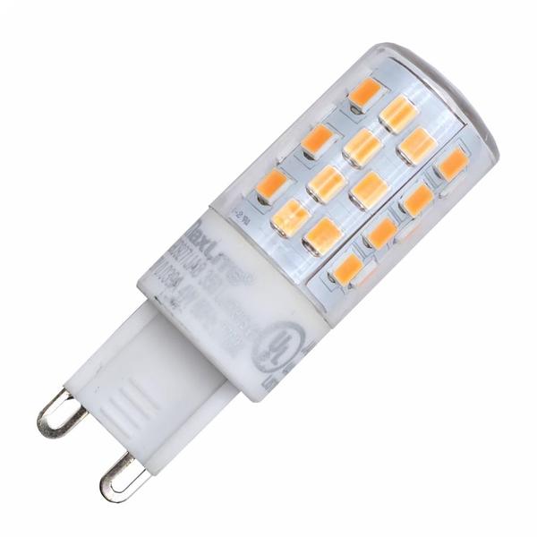 4 watt 120 volt Bi-Pin Base 2700K Warm White Dimmable LED