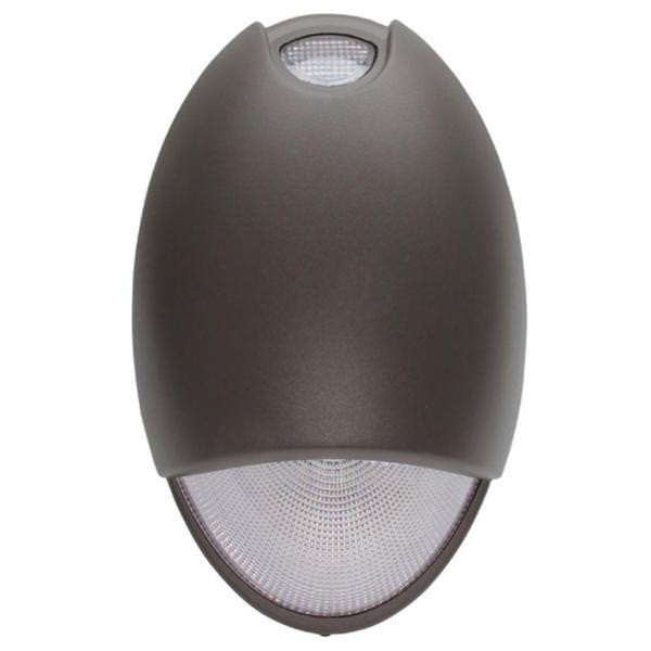 15 watt 120/277 volt 5000K Daylight Dark Bronze LED Emergency Light