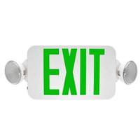 Maxlite 3.9 watt 120/277 volt Green Exit Light LED