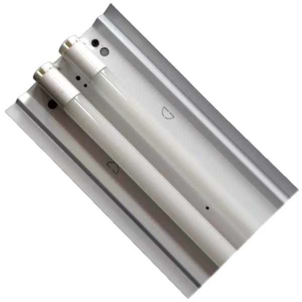 2 Lamp 48" 120/277 volt T8 LED Strip (Lamps Sold Separately)