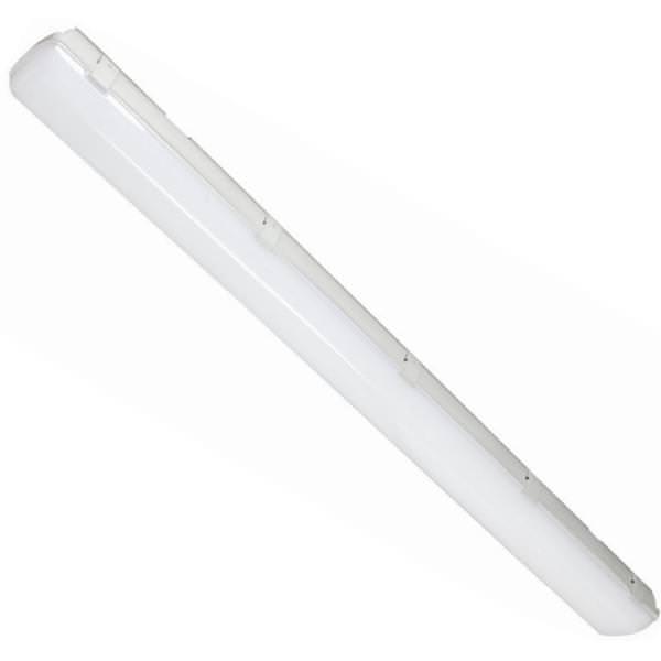 4' 37 watt 120/277 volt 5000K Dimmable White LED Vapor Tight Fixture