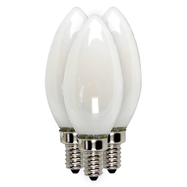 5 watt 120 volt B10 Candelabra Screw Base 2700K Warm White Dimmable LED